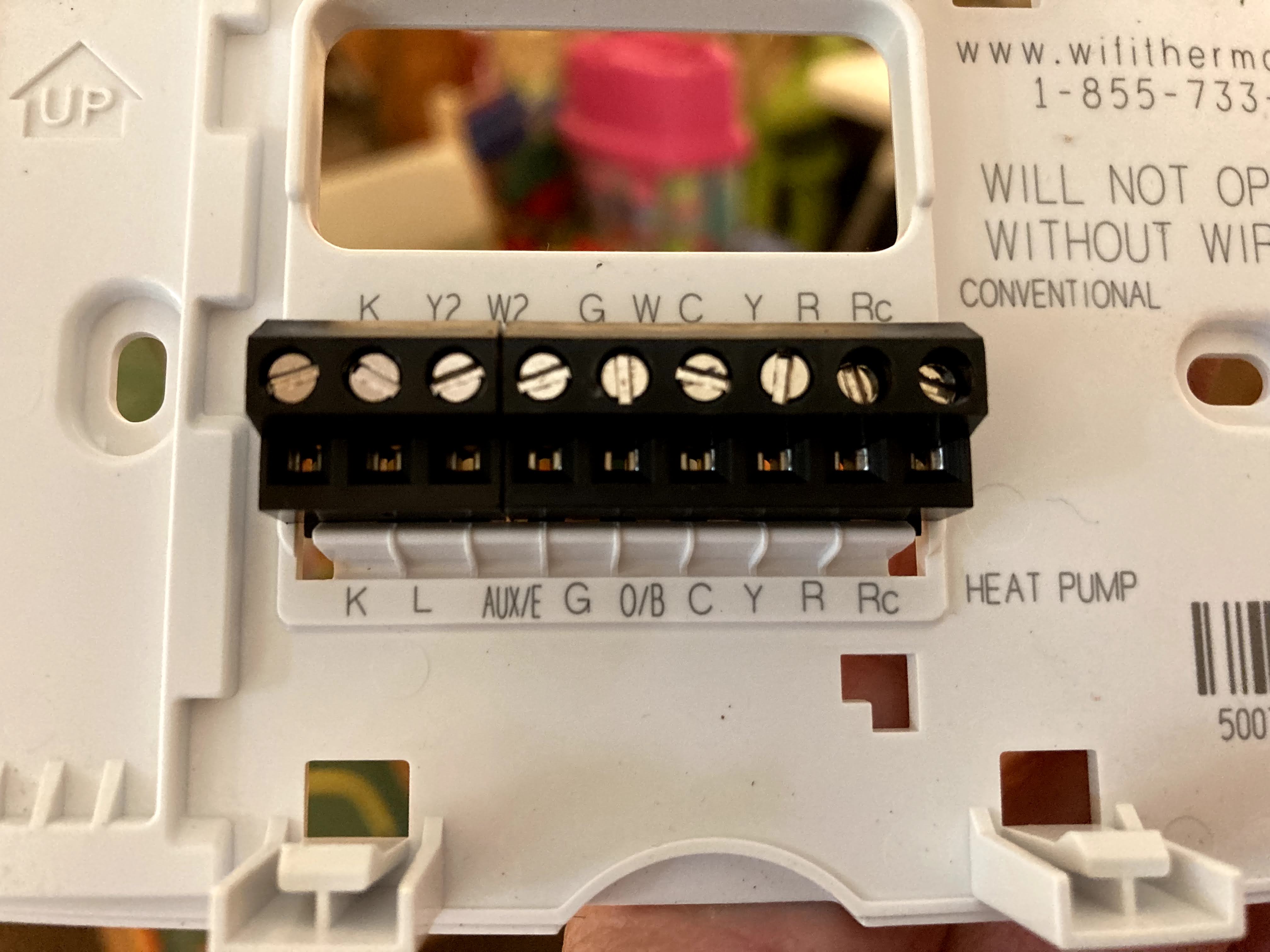 thermostat base